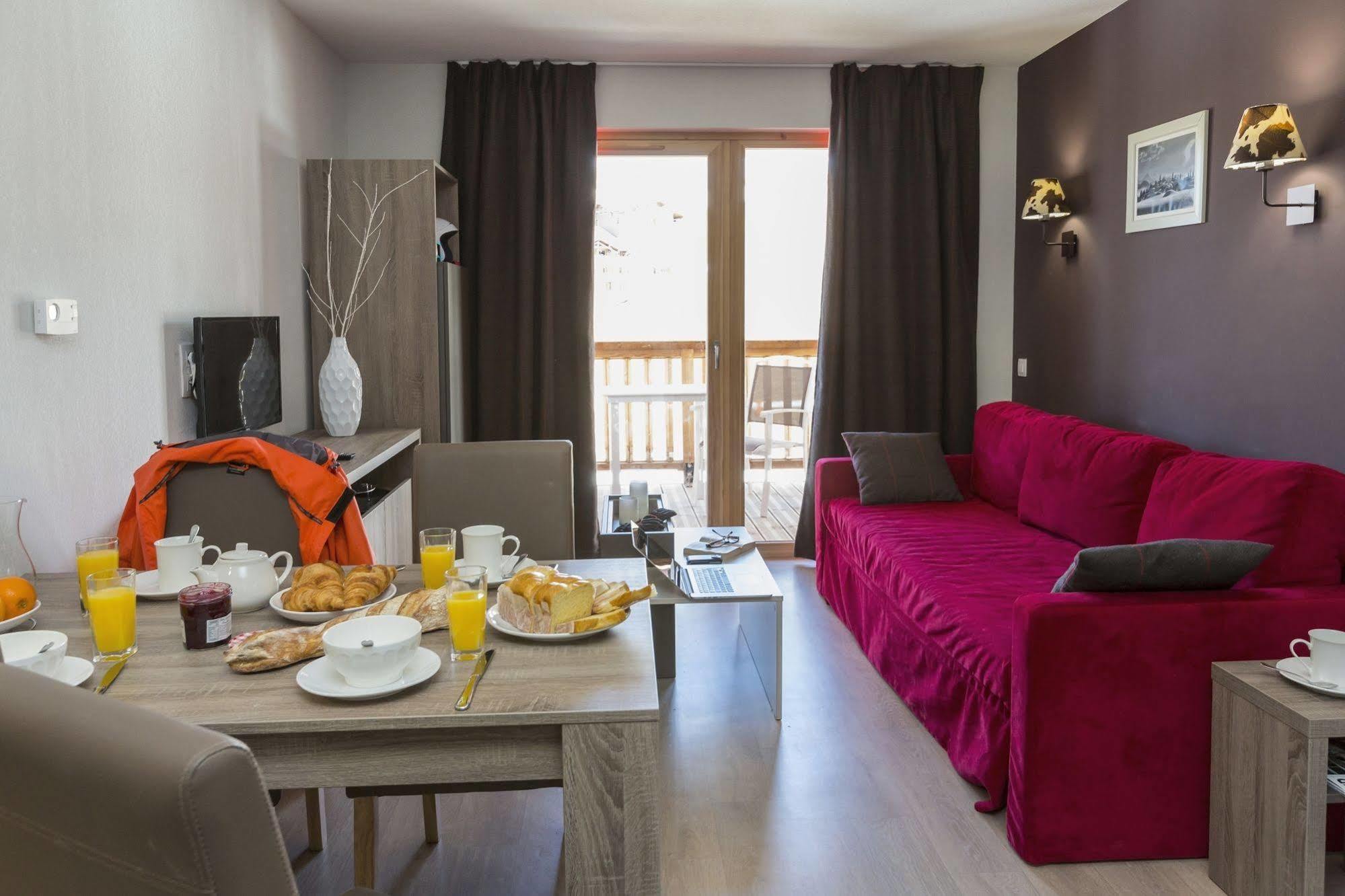 Residence Prestige Odalys Front De Neige La Plagne Exterior photo